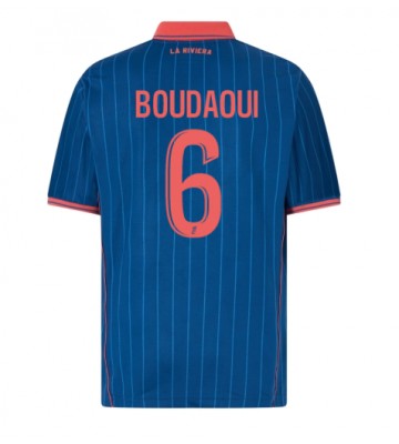 OGC Nice Hicham Boudaoui #6 Terza Maglia 2025-26 Manica Corta